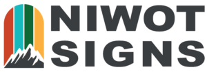 Niwot-Signs Niwot Signs